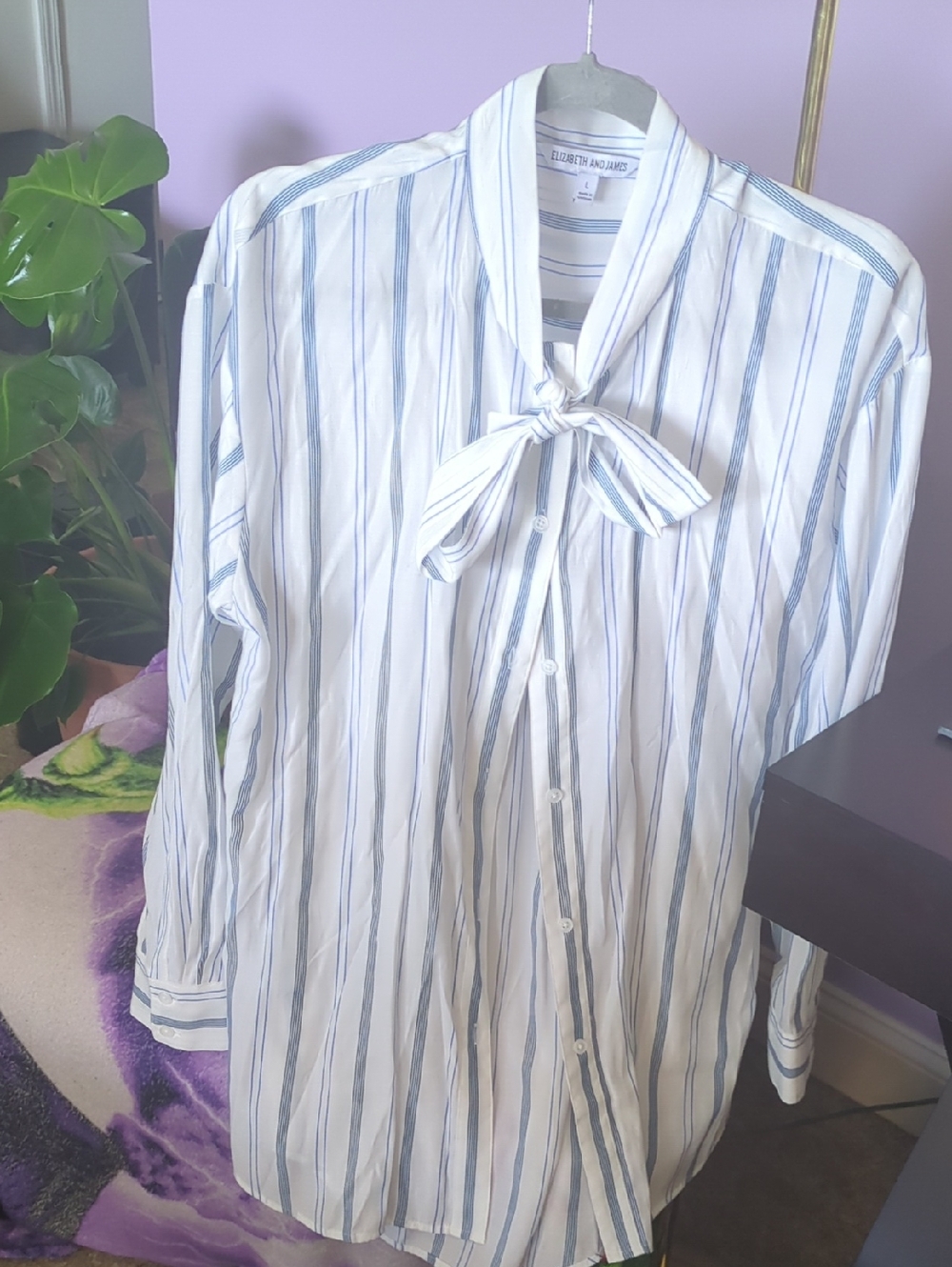 Elizabeth And James Button Down With Tie